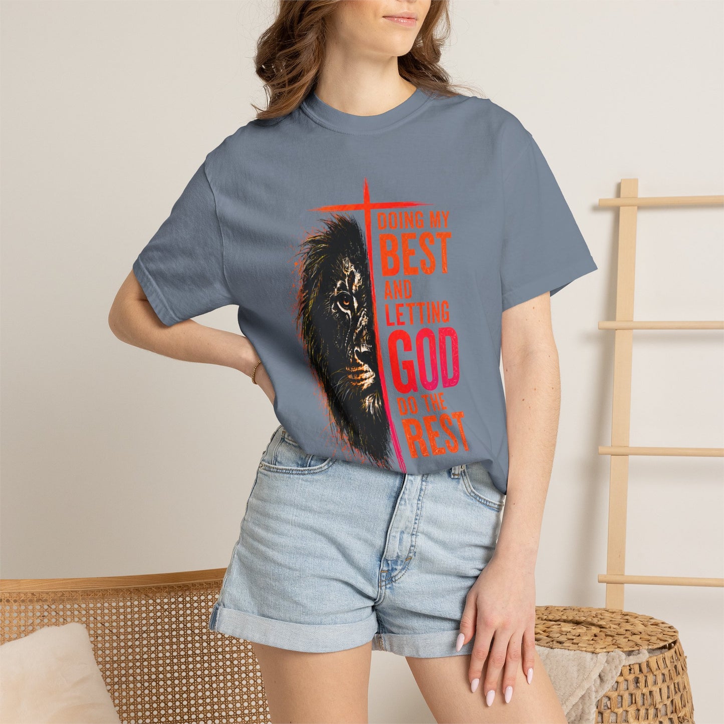 Doing my best & letting God do the rest T-shirt