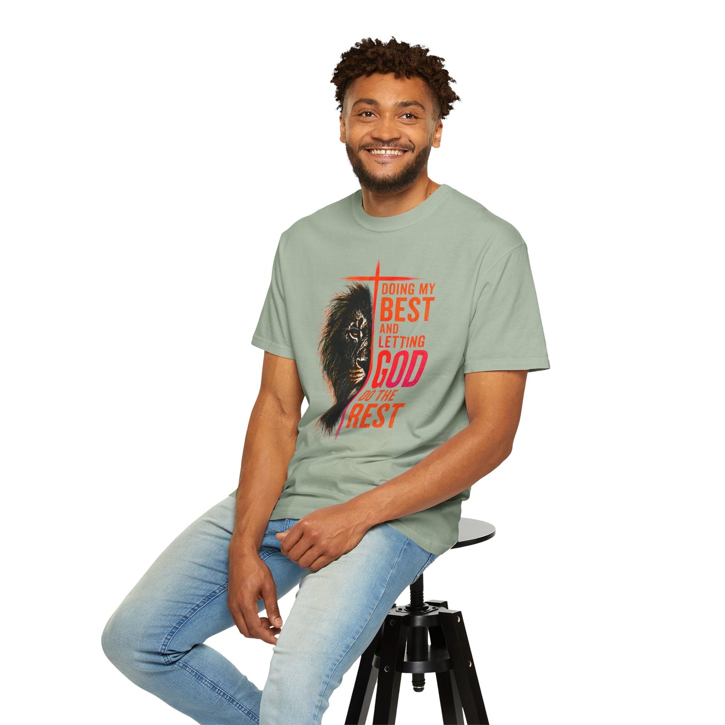 Doing my best & letting God do the rest T-shirt
