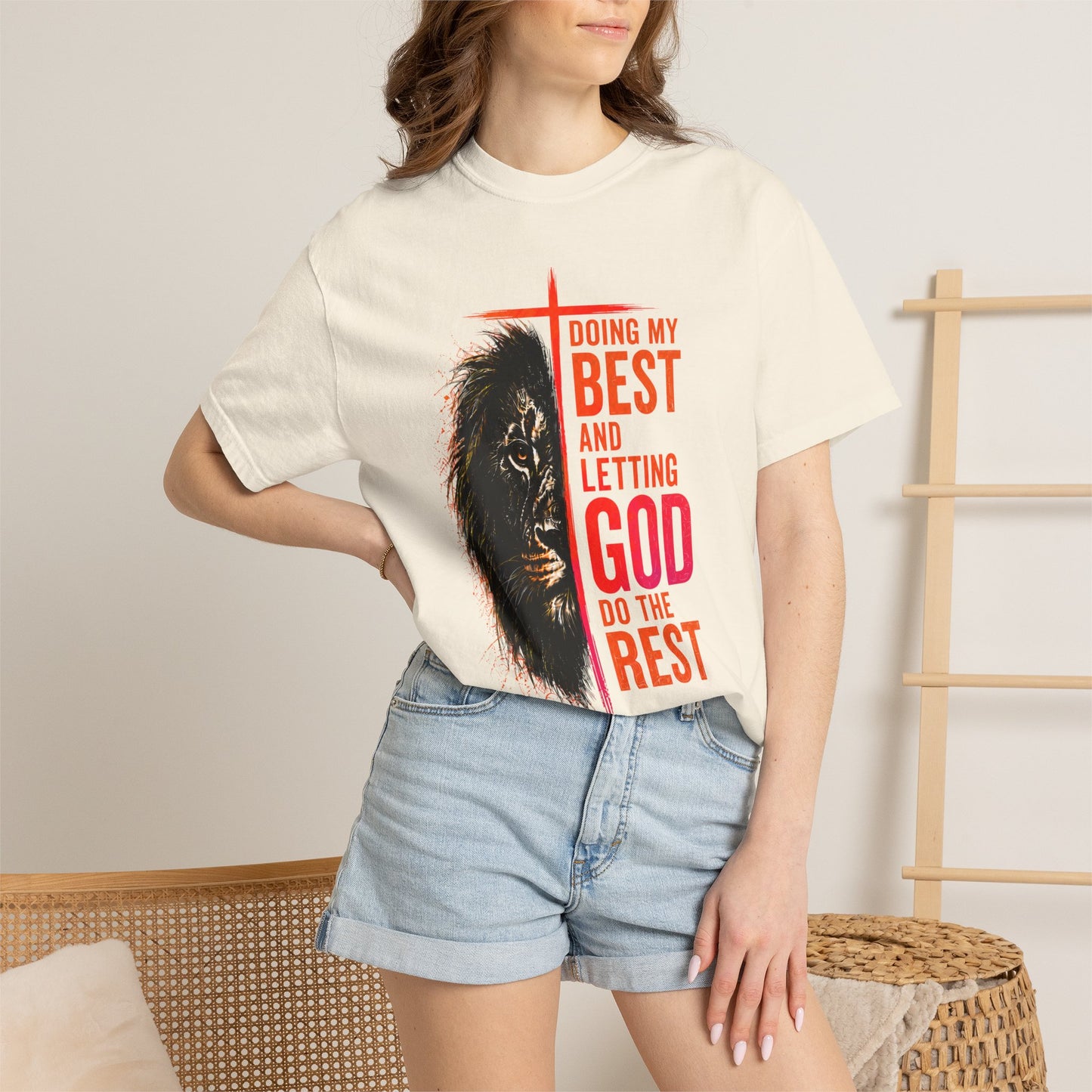 Doing my best & letting God do the rest T-shirt
