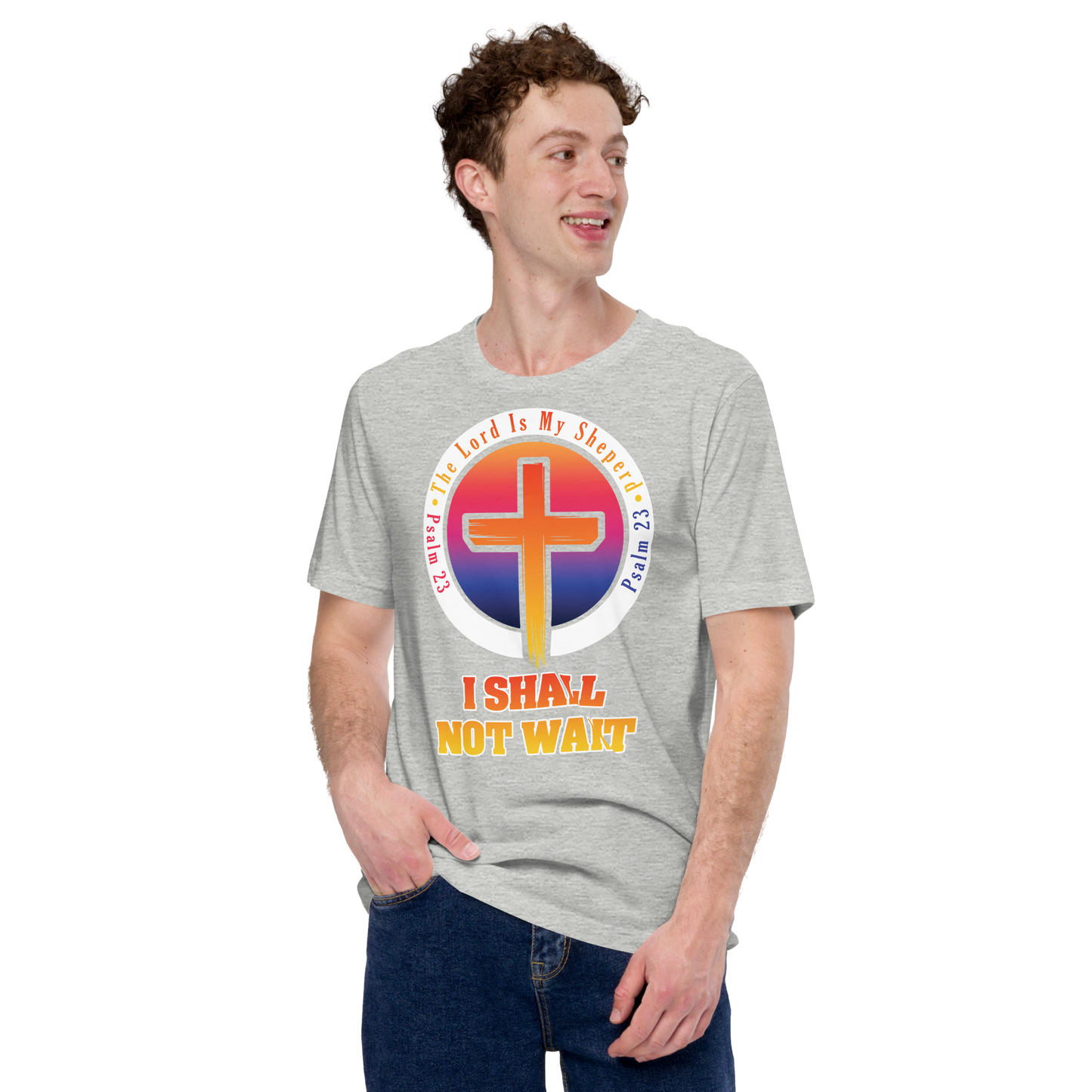The Lord Is My Sheperd Alternative Unisex T-Shirt