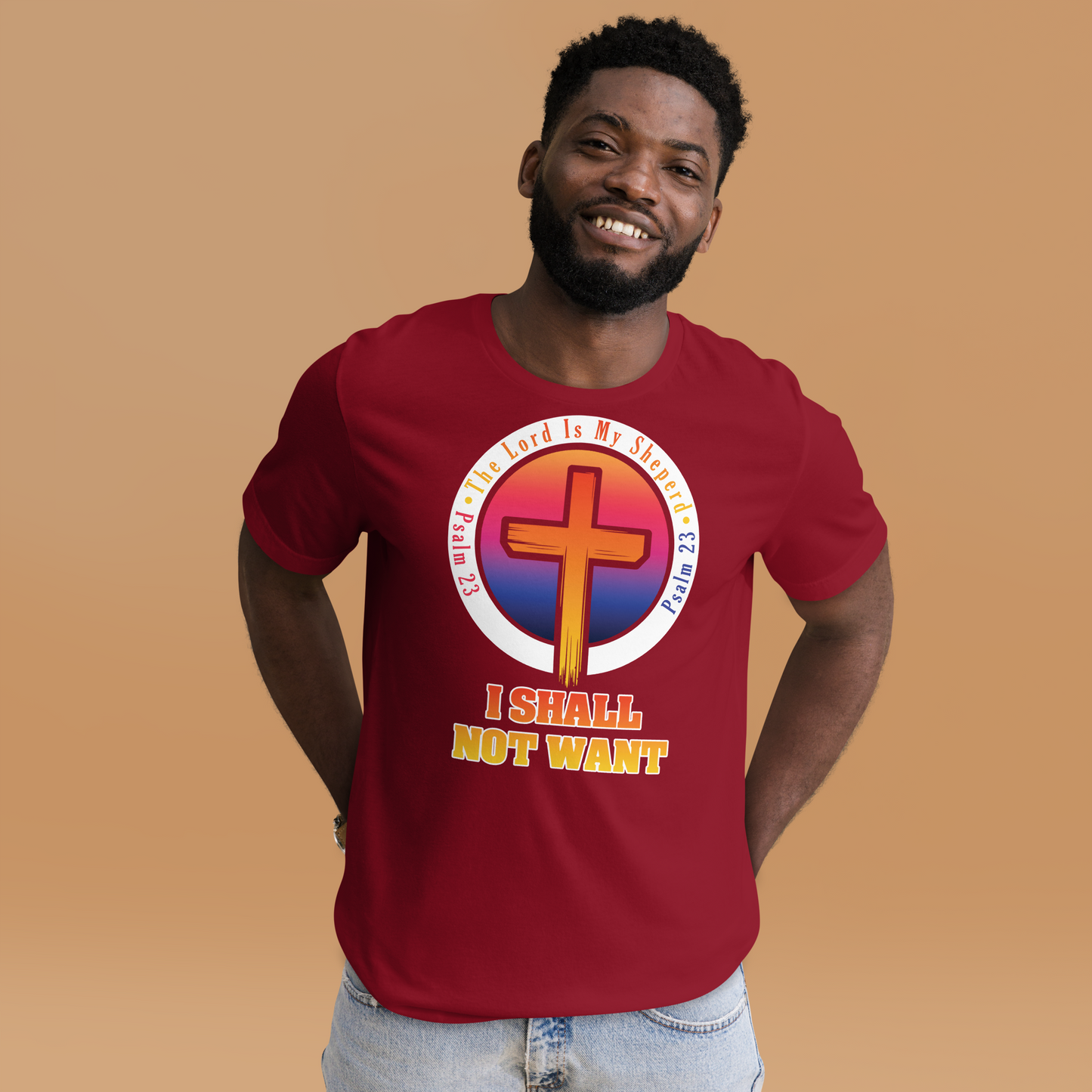 The Lord Is My Sheperd Alternative Unisex T-Shirt