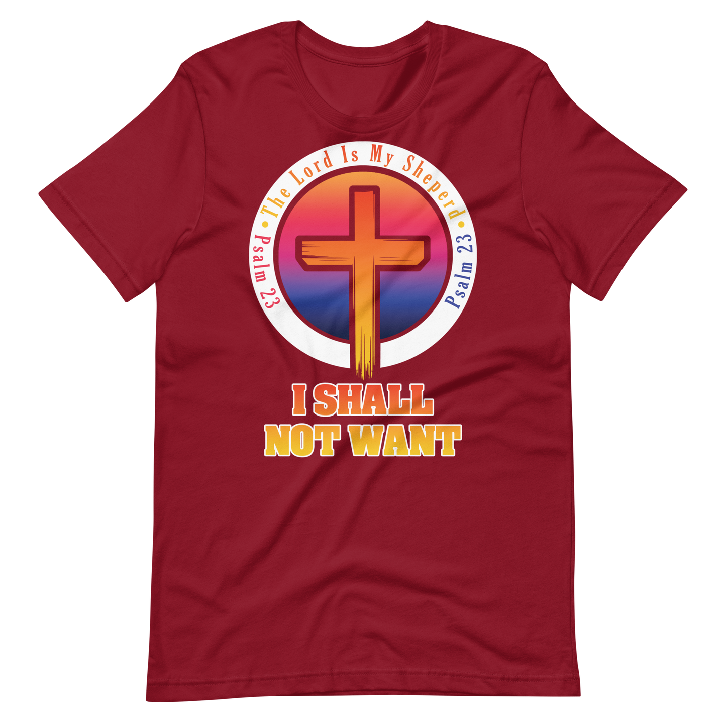 The Lord Is My Sheperd Alternative Unisex T-Shirt