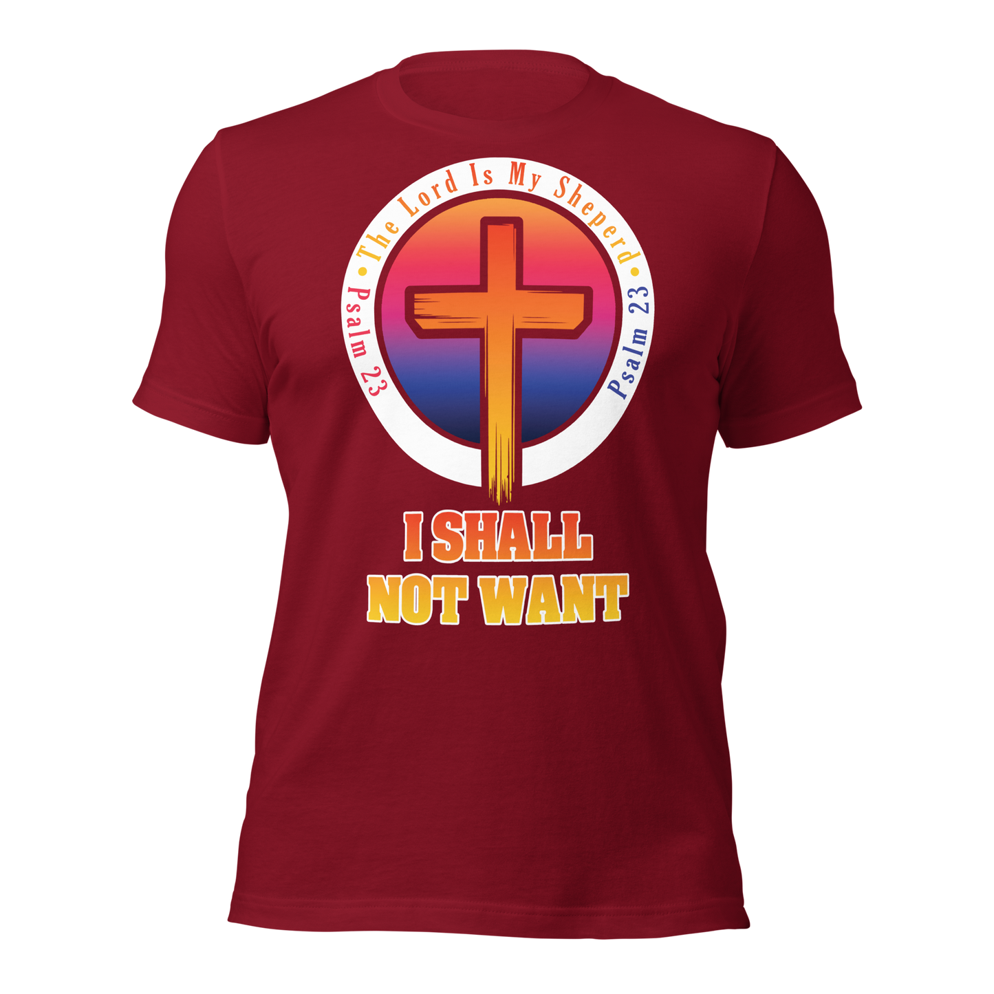 The Lord Is My Sheperd Alternative Unisex T-Shirt