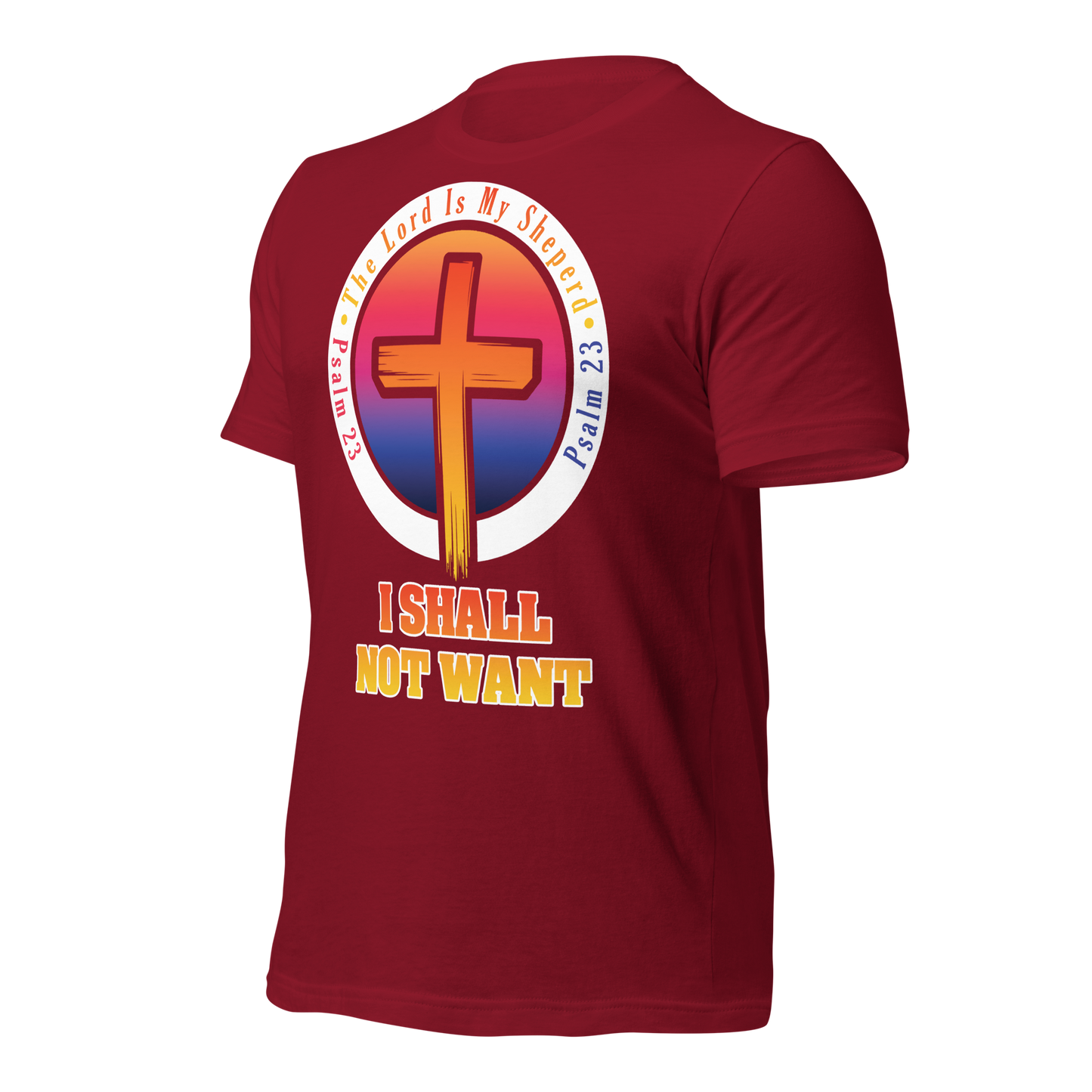 The Lord Is My Sheperd Alternative Unisex T-Shirt