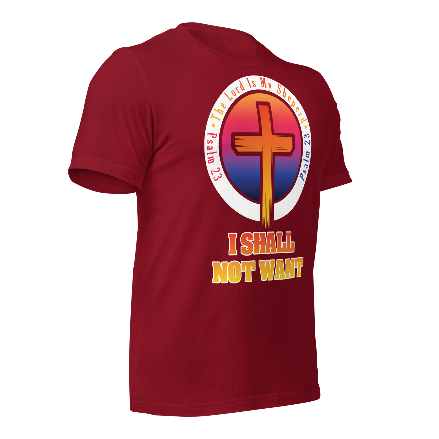 The Lord Is My Sheperd Alternative Unisex T-Shirt