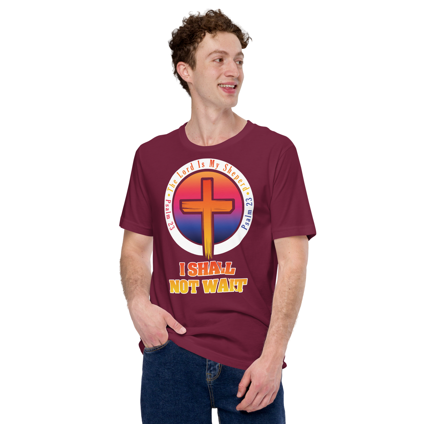 The Lord Is My Sheperd Alternative Unisex T-Shirt