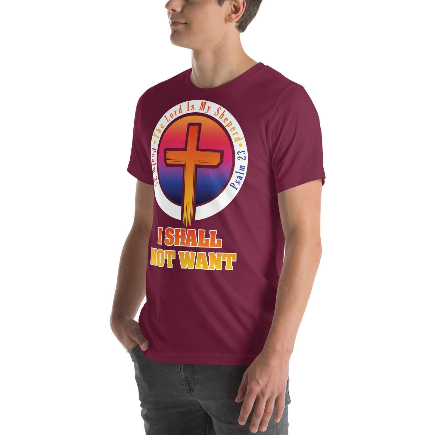 The Lord Is My Sheperd Alternative Unisex T-Shirt