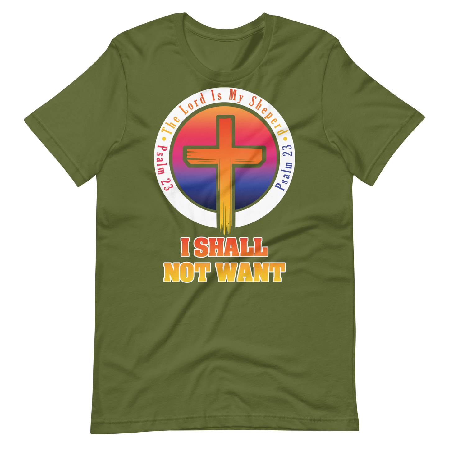 The Lord Is My Sheperd Alternative Unisex T-Shirt