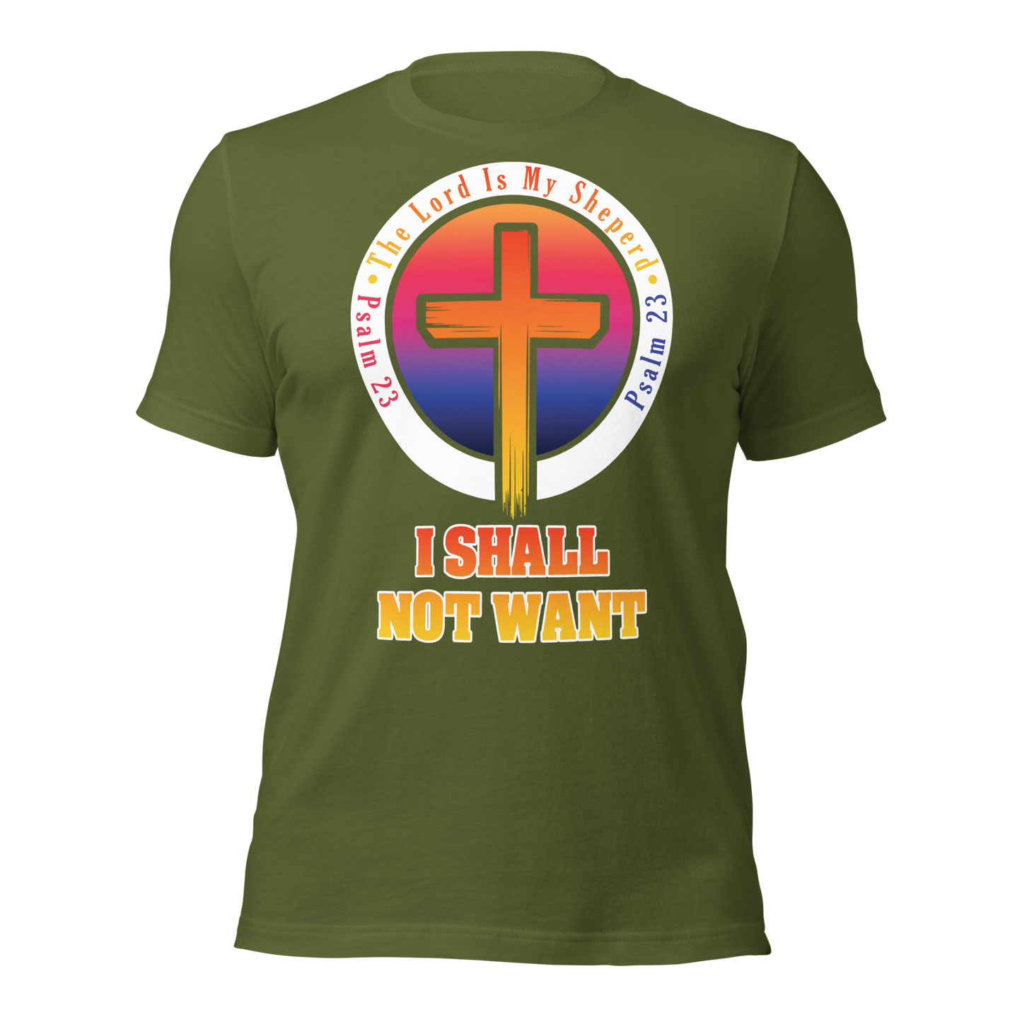 The Lord Is My Sheperd Alternative Unisex T-Shirt