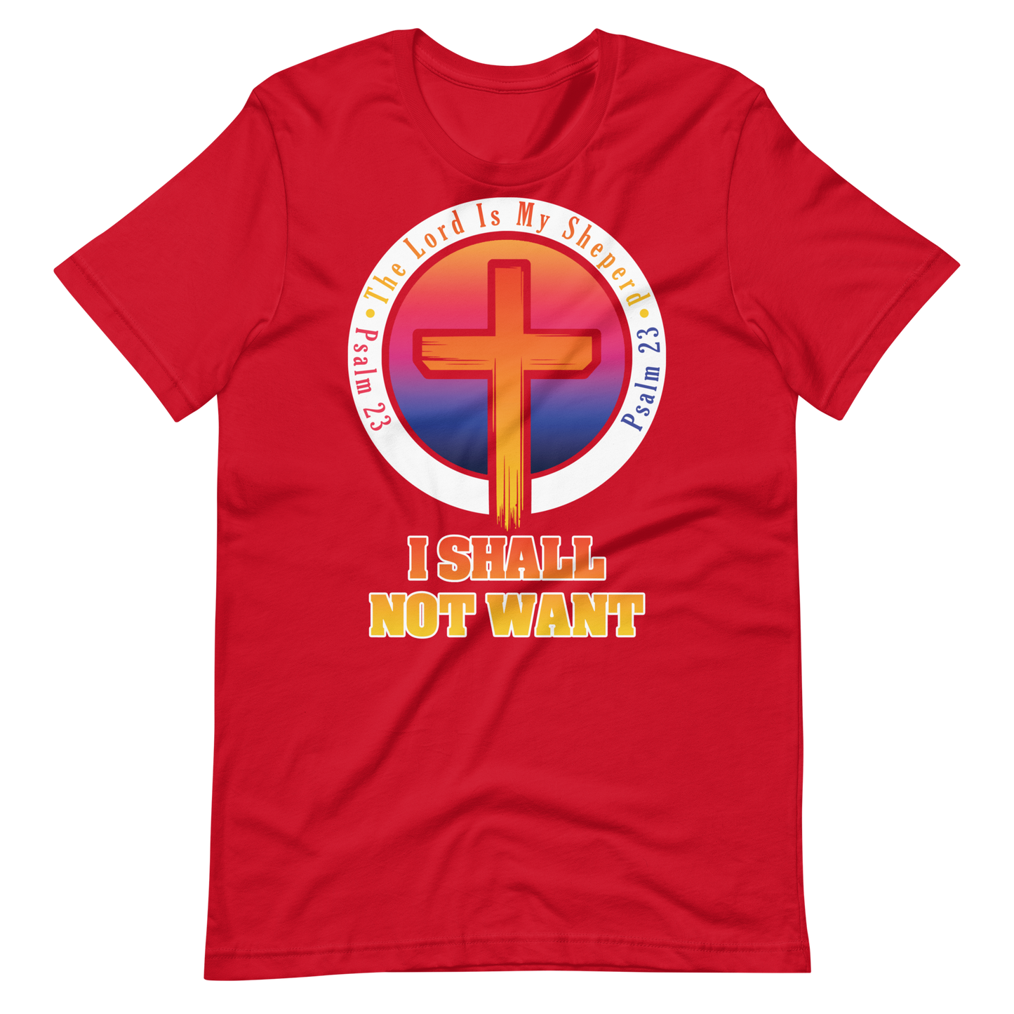 The Lord Is My Sheperd Alternative Unisex T-Shirt