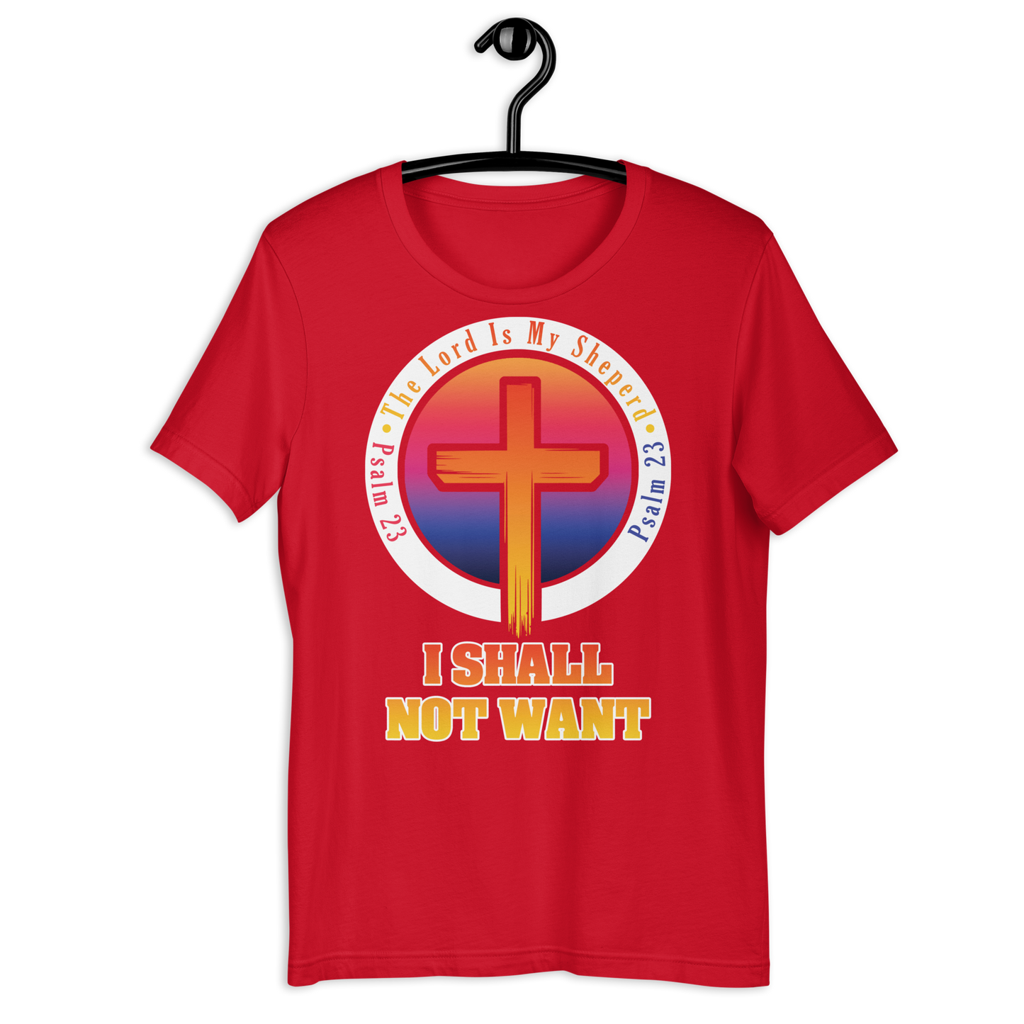 The Lord Is My Sheperd Alternative Unisex T-Shirt