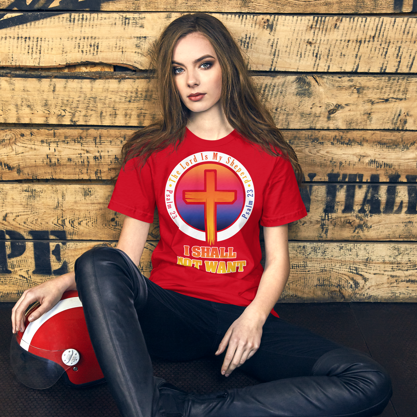 The Lord Is My Sheperd Alternative Unisex T-Shirt