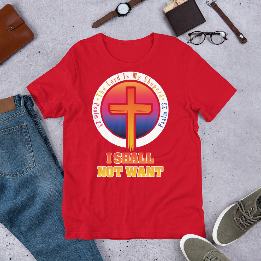 The Lord Is My Sheperd Alternative Unisex T-Shirt