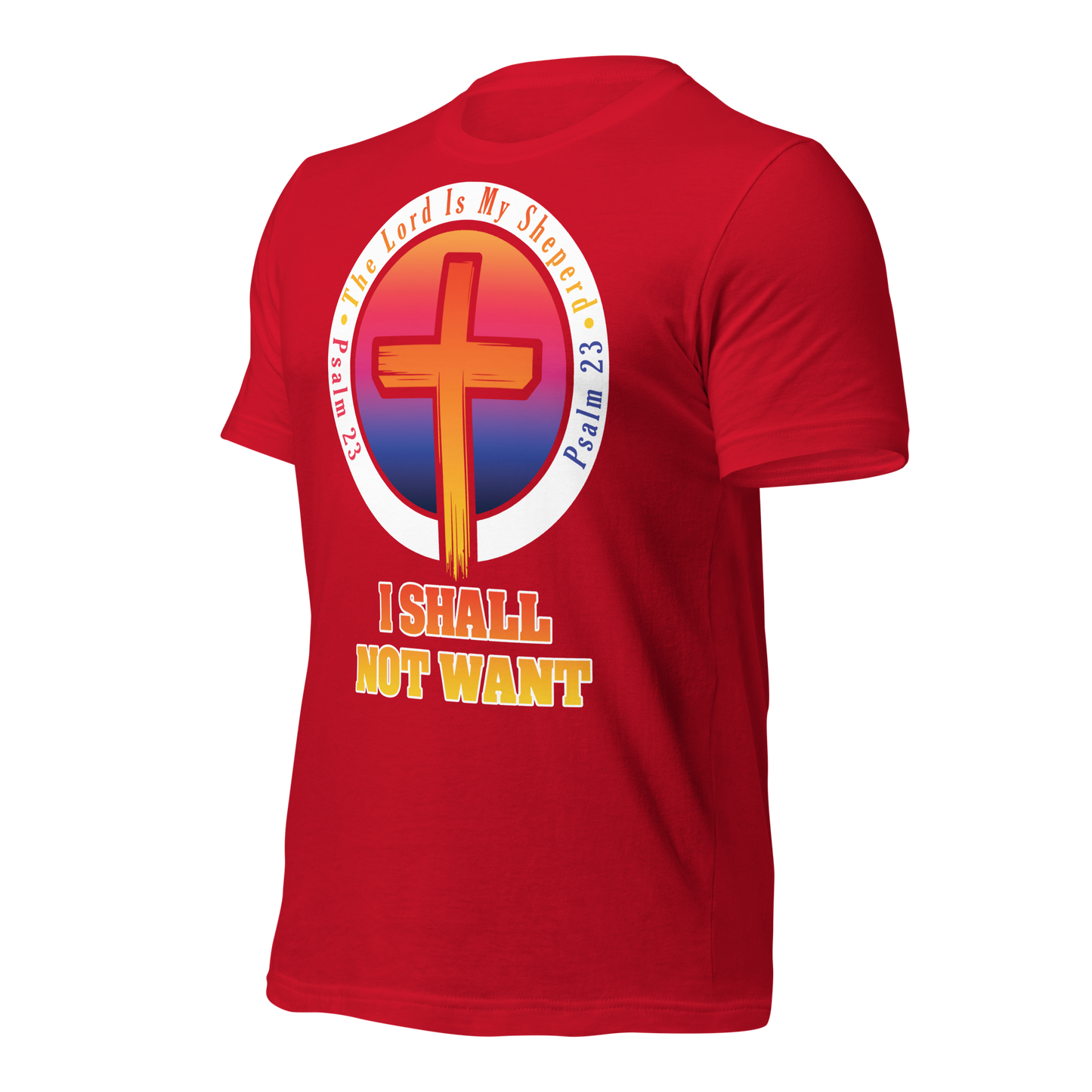 The Lord Is My Sheperd Alternative Unisex T-Shirt