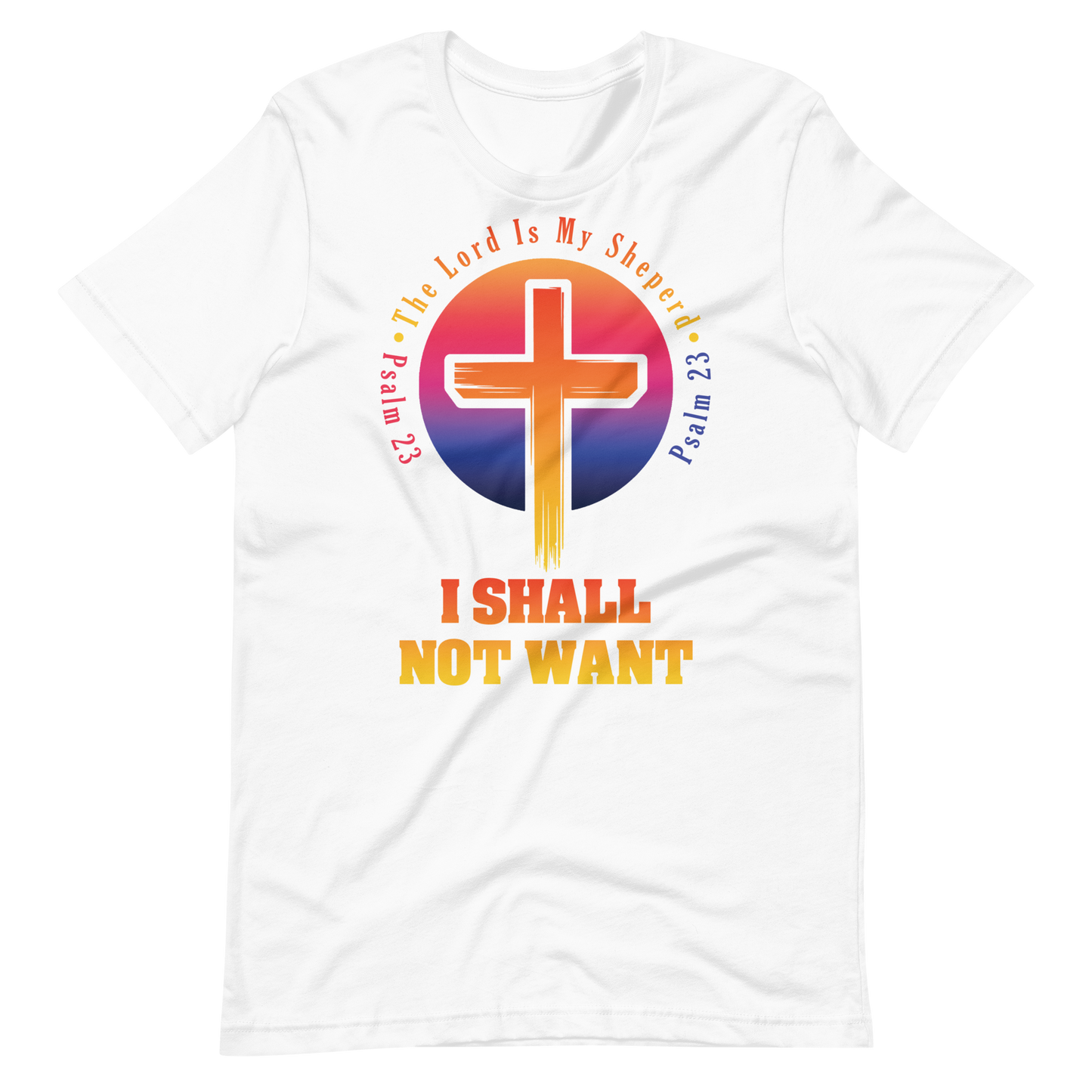 The Lord Is My Sheperd Alternative Unisex T-Shirt